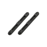 Silicone Eyeglasses Temple Hook Anti Slip Ear Grip Tips Holder for Glasses Spectacles - Black 1pair - 45-Degree Angle