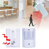 Restaurant Shop Door Entry Wireless Pir Motion Sensor Door Chime Door Bell Alarm - 1 Receiver+2 Sensors