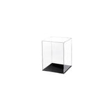 Acrylic Display Case Clear Box Dustproof Large Self-Install Cars Trucks - 17.3x12.5x24.7CM - Rear View