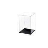 Acrylic Display Case Clear Box Dustproof Large Self-Install Cars Trucks - 18.3x14.4x37.2CM - Low Angle