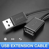 Jasoz Usb Extension Data Cable 2.0 A Male To A Female Long Cord For Laptop Pc - 5 m