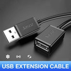 Jasoz Usb Extension Data Cable 2.0 A Male To A Female Long Cord For Laptop Pc - 5 m