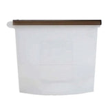 Reusable Silicone Food Storage Bags Leak proof Microwave Freezer Freshness Safe 500ml*1 - Red 500ml*1 Unit - Extra Image