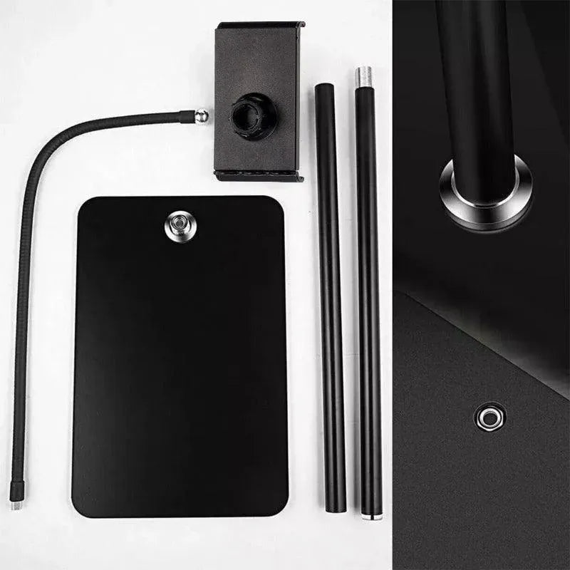Adjustable Floor/Desk Stand Bed Lazy Mount Holder Arm Bracket For Phone Tablet - Floor Stand (175cm&Black)