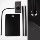 Adjustable Floor/Desk Stand Bed Lazy Mount Holder Arm Bracket For Phone Tablet - Floor Stand (135cm&Black) - Extra Image