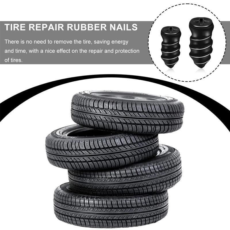 20PCS Vacuum Tyre Repair Nail Set Tire Repair Rubber Nail Tools For Car
