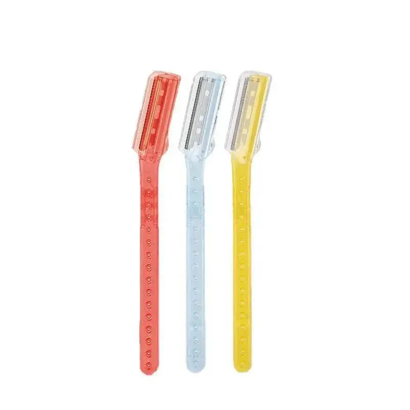 3 Pcs Facial Razors Eyebrow Razor Shave Hair & Exfoliate Face Shaver Ladies Tool