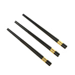 10Pairs Premium Fiberglass Reusable Chopsticks - Dishwasher Safe - Silver-2