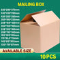 3-Layer Mailing Box Carton Small Medium Large Cardboard Parcel Boxes - Carton - 208x110x140mm