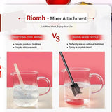 Epoxy Mixer Attachment For Drill Reusable Paint And Resin Mixer Paddles Tool - 2PCS - 45-Degree Angle