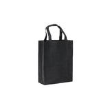 100PCS Reusable Non Woven Shopping Bags Eco Friendly Washable Tote Bags Black - 41X35X12CM - Extra Image
