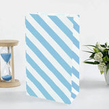 100X Colourful Plaid Kraft Paper Bag Candy Cookie Snack Cake Gift Bags 9X6X18cm - Green - Top-Down View