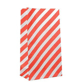 100X Colourful Plaid Kraft Paper Bag Candy Cookie Snack Cake Gift Bags 9X6X18cm - Green - Extra Image