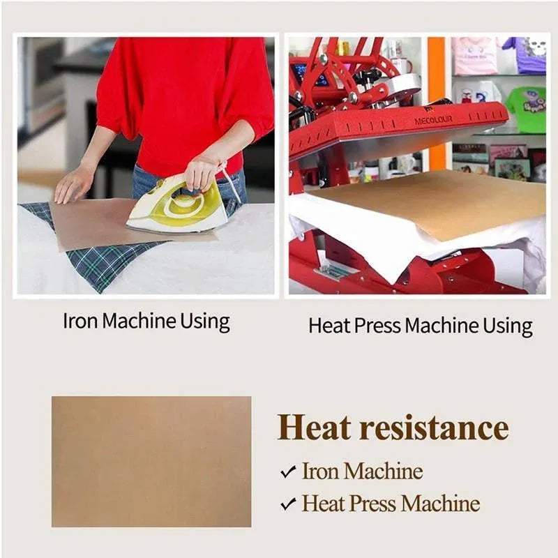 High Temperature Resistant Household Baking Paper Baking Sheet Cloth Non-Stick - White 30*40CM