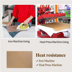 High Temperature Resistant Household Baking Paper Baking Sheet Cloth Non-Stick - Brown 40*60CM