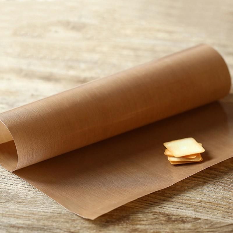 High Temperature Resistant Household Baking Paper Baking Sheet Cloth Non-Stick - Brown 40*60CM
