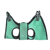 Small Pet Grooming Sling Hammock Dog Cat Restraint Bag Trimming Light Green - S