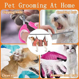 Small Pet Grooming Sling Hammock Dog Cat Restraint Bag Trimming Light Green - S - Extra Image