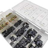 170X Universal Car U Clip Nut Screw Kit Vehicle Bumper Dash Door Panel Interior - Extra Image