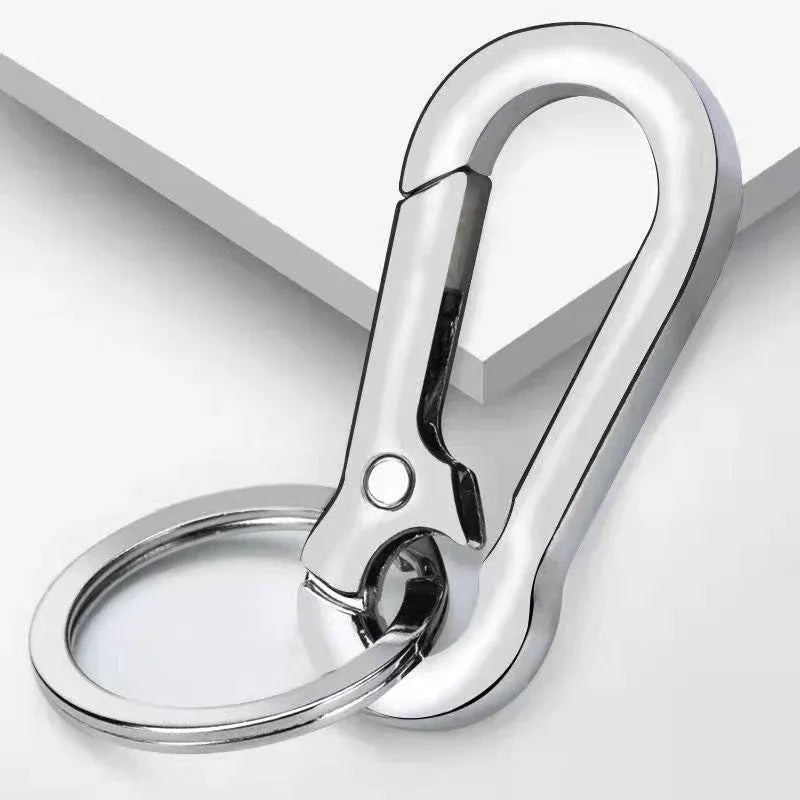 3PCS Zinc Alloy Spring Hook Keychain with Key Rings for Car Keys and Bags