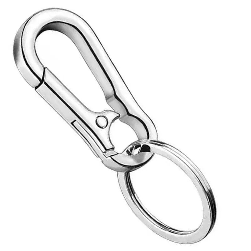 3PCS Zinc Alloy Spring Hook Keychain with Key Rings for Car Keys and Bags