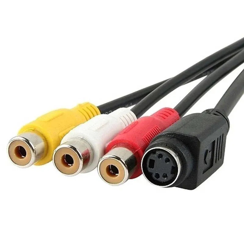 High-Quality PC VGA to S-Video 3RCA TV Converter Cable - Seamless Video Adapter Solution