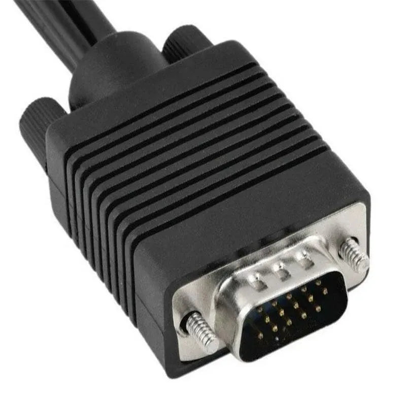 High-Quality PC VGA to S-Video 3RCA TV Converter Cable - Seamless Video Adapter Solution