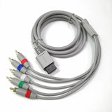 HDTV 5 RCA Component HD TV Audio Video Cable for Nintendo Wii amp WiiU U Console - Rear View