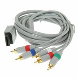 HDTV 5 RCA Component HD TV Audio Video Cable for Nintendo Wii amp WiiU U Console - Close-Up Angle