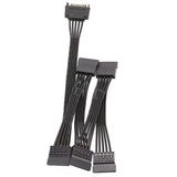 15 Pin SATA Power Splitter Cable 1 Male to 5 Female Adapter for HDD SSD Drives