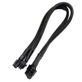 Dual Mini 6 Pin to 8 Pin PCI-E Video Card Power Cable Y Splitter 18AWG Mac Pro - Rear View
