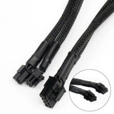 Dual Mini 6 Pin to 8 Pin PCI-E Video Card Power Cable Y Splitter 18AWG Mac Pro - Extra Image