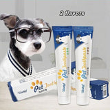 Vanilla-Flavored Edible Toothpaste for Dogs - Oral Care & Fresh Breath