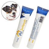Vanilla-Flavored Edible Toothpaste for Dogs - Oral Care & Fresh Breath