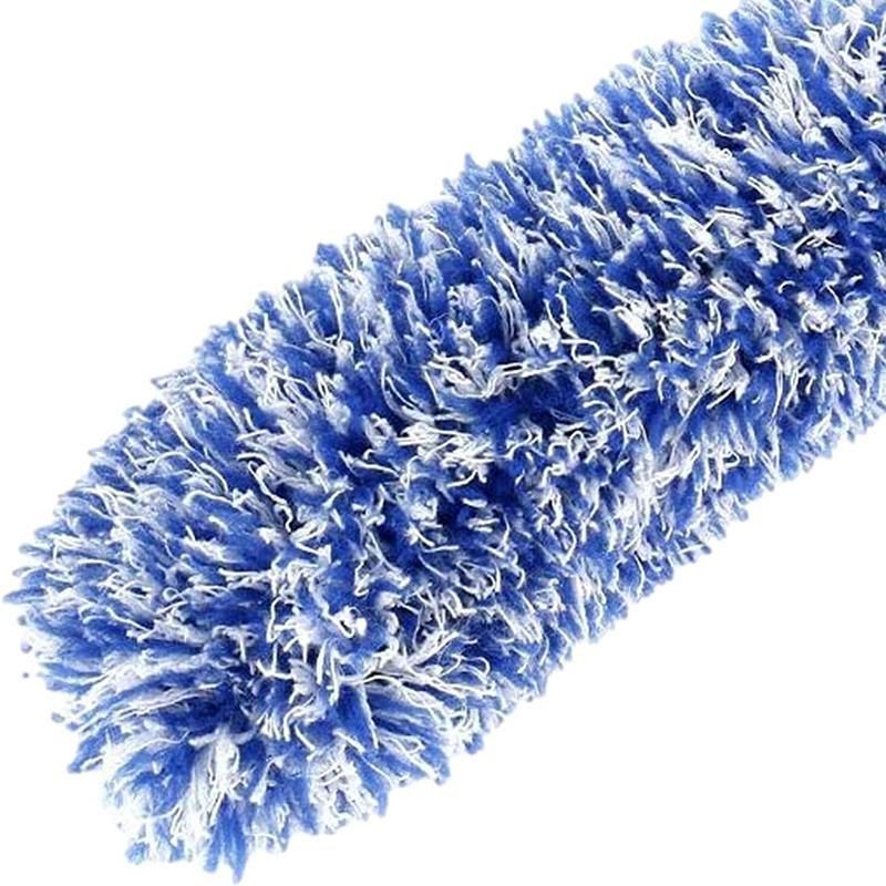 Car Wheel Cleaning Brush Tool Alloy Soft Bristle - Black+White
