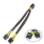 8Pin ATX 12v CPU EPS Power Extension Splitter Cable Adapter Motherboard copper