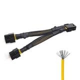 8Pin ATX 12v CPU EPS Power Extension Splitter Cable Adapter Motherboard copper