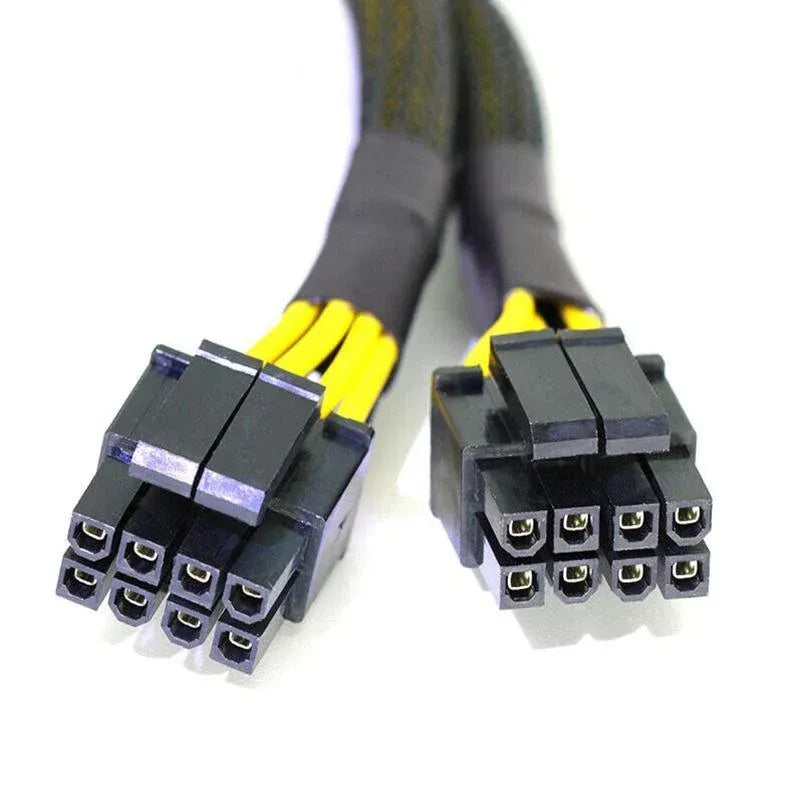 8Pin ATX 12v CPU EPS Power Extension Splitter Cable Adapter Motherboard copper