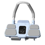 Four Wheel Abdominal Roller Automatic Rebound Ab Machine Home Fitness Equipment - Blue