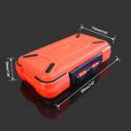 Waterproof Fishing Tackle Box Plastic Storage Case Rock Fishing Gear Organizer