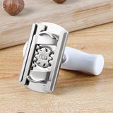 Adjustable Stainless Steel Jar Opener Bottle Lid Remover for Kitchen Use - Close-Up Angle