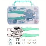 Air Eye Pliers Multi Function Variable Punching Pliers for Leather Craft DIY Use - Front View
