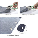 Air Eye Pliers Multi Function Variable Punching Pliers for Leather Craft DIY Use