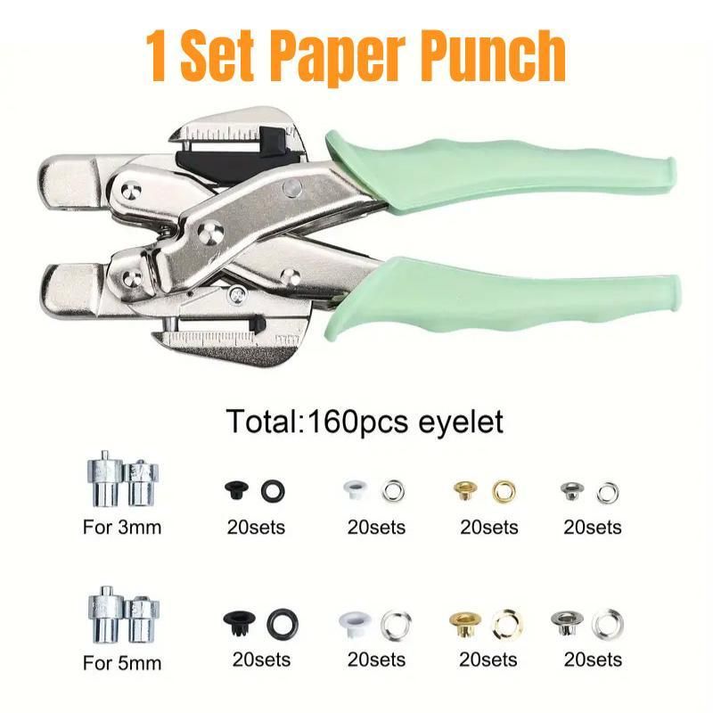 Air Eye Pliers Multi Function Variable Punching Pliers for Leather Craft DIY Use