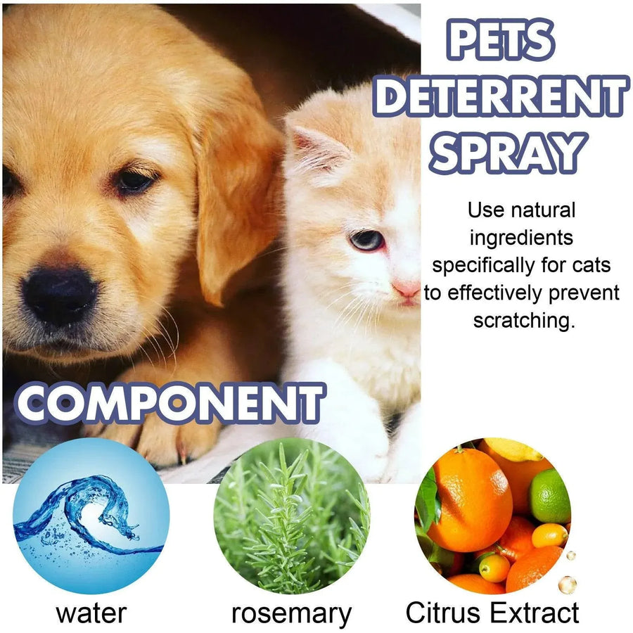 Cat Anti Scratch Spray Protect Door Sofa Furniture Pet Scratch Prevention Spray