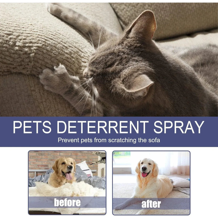 Cat Anti Scratch Spray Protect Door Sofa Furniture Pet Scratch Prevention Spray
