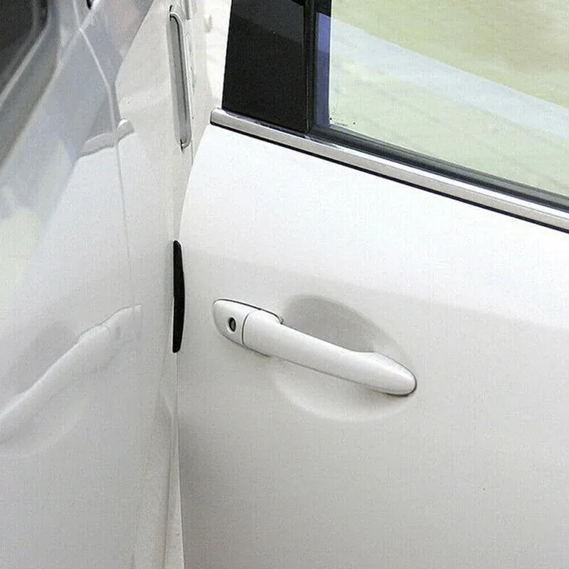 4Pcs Universal Black Car Door Edge Anti-Collision Cover Scratch Protector Guard