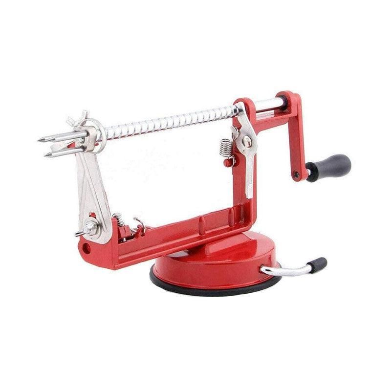3 in 1 Manual Apple Peeler Corer Slicer Red Fruit Cutter for Kitchen Use