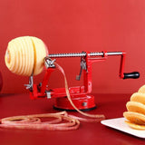 3 in 1 Manual Apple Peeler Corer Slicer Red Fruit Cutter for Kitchen Use - Extra Image