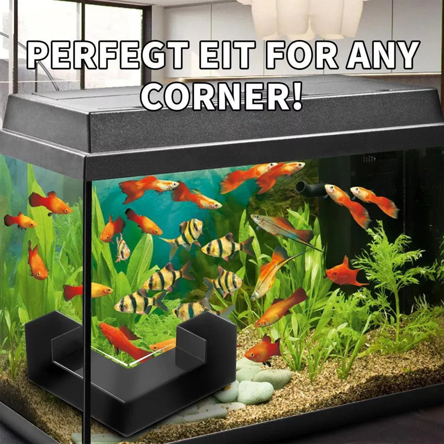 Fish Tank Landscaping Aquarium Underground Tunnel Decoration for Fish Habitat